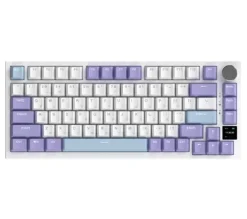 Ajazz AK820 Pro Gift Switch Biało-fioletowy AK820PRO-G-PWB