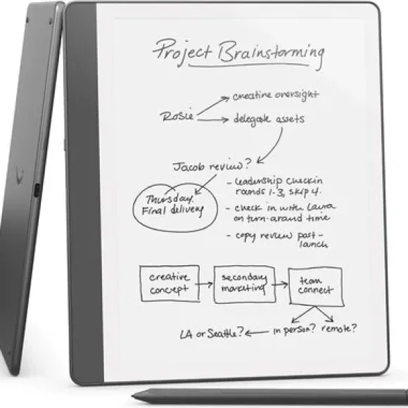 AMAZON Kindle Scribe 32GB 10.2" Podświetlany ekran Wi-Fi Bez reklam Szary + Premium Pen