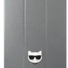 Apple Etui na tablet Karl Lagerfeld Choupette Head Saffiano na iPad Pro 12.9" KLFC12OCHG) Srebrne
