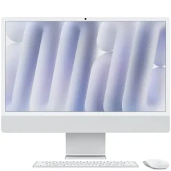 Apple iMac Apple M M4 59,7 cm (23.5") 4480 x 2520 px All-in-One PC 16 GB 1 TB SSD macOS Sequoia Wi-Fi 6E (802.11ax) Srebrny