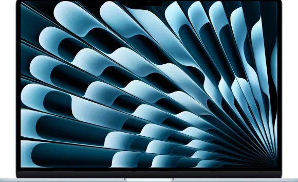 Apple 15" MacBook Air Apple M5 chip with 10core CPU and 10core GPU 16GB 512GB SSD - Sky Blue