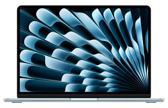 Apple MacBook Air Apple M M4 34,5 cm (13.6") 24 GB 512 GB SSD Wi-Fi 6E (802.11ax) macOS Sequoia Niebieski MC6V4D/A