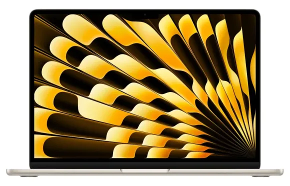 Apple MacBook Air Apple M M4 34,5 cm (13.6") 16 GB 256 GB SSD Wi-Fi 6E (802.11ax) macOS Sequoia Beżowy MW0Y3D/A