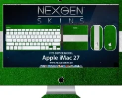 Apple Nexgen Skins IMAC270032 70026 on the Field 3d Dimensional Skin Case do iMac 27 0758524874002