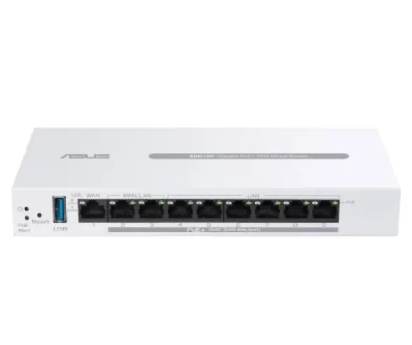 ASUS EBG19P 1xWAN 2xWAN/LAN 6xLAN 8xPoE+ VPN