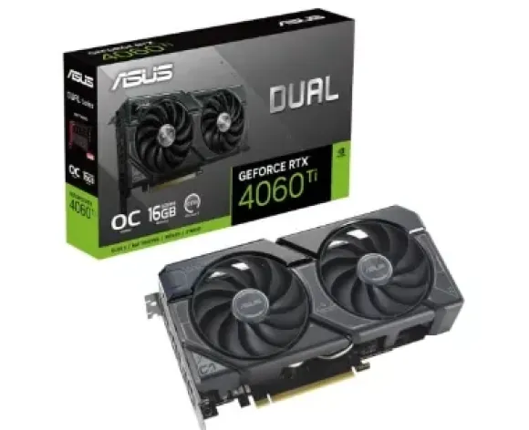 ASUS GeForce RTX 4060 Ti Dual OC 16GB GDDR6