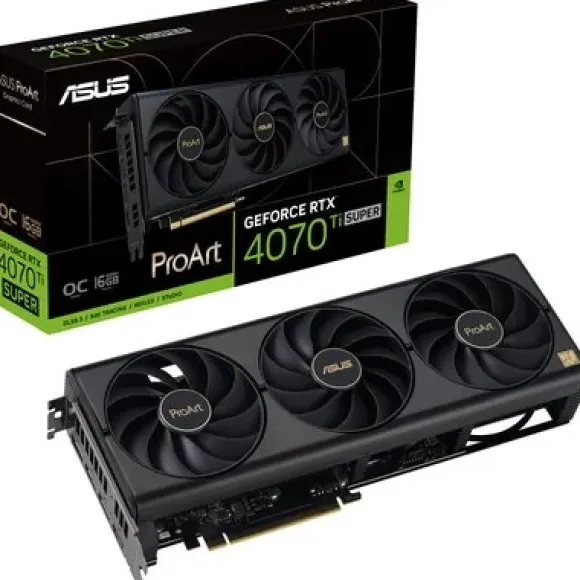 ASUS GeForce RTX 4070 Ti SUPER PROART OC 16GB DLSS 3 PROART-RTX4070TIS-O16G