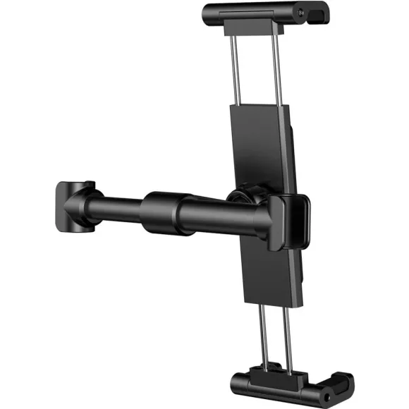 Baseus Backseat Car Mount uchwyt do tabletów smartfonów 4,7 - 12,9" na zagłówek czarny (SUHZ-01)
