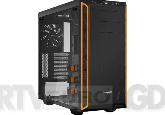 Be quiet! Pure Base 600 czarno-pomarańczowa z oknem (BGW20)