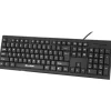 Blow USB KP-106 czarna qwerty 104 KP-106