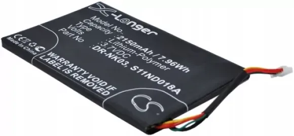 Cameron Sino Barnes & Noble BNRV300 / DR-NK03 2150mAh 7.96Wh Li-Polymer 3.7V (Cameron Sino)