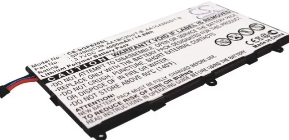Cameron Sino Samsung Galaxy Tab 7.0 SP4960C3B 4000mAh 14.80Wh Li-Polymer 3.7V