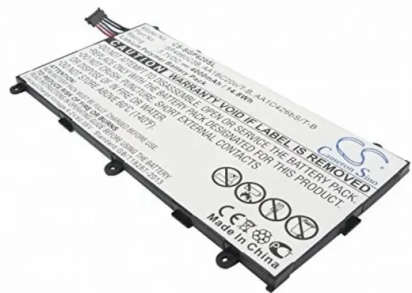 Cameron Sino Samsung Galaxy Tab 7.0 SP4960C3B 4000mAh 14.80Wh Li-Polymer 3.7V