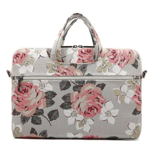 CANVASLIFE TORBA CANVASLIFE BRIEFCASE MACBOOK PRO 15 WHITE ROSE 11197