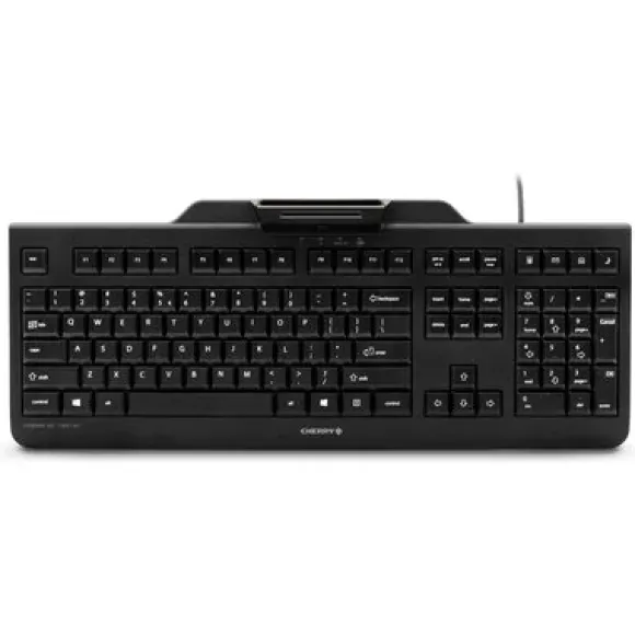 CHERRY KC 1000 klawiatura Biuro USB QWERTY US English Czarny JK-0800EU-2
