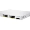 Cisco CBS250-24P-4X-EU-RF łącza sieciowe Zarządzany L2/L3 Gigabit Ethernet (10/100/1000) Srebrny CBS250-24P-4X-EU-RF