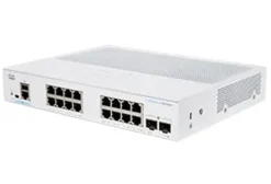 Cisco CBS250-16T-2G Zarządzany L2/L3 Gigabit Ethernet (10/100/1000) Srebrny CBS250-16T-2G-EU-RF