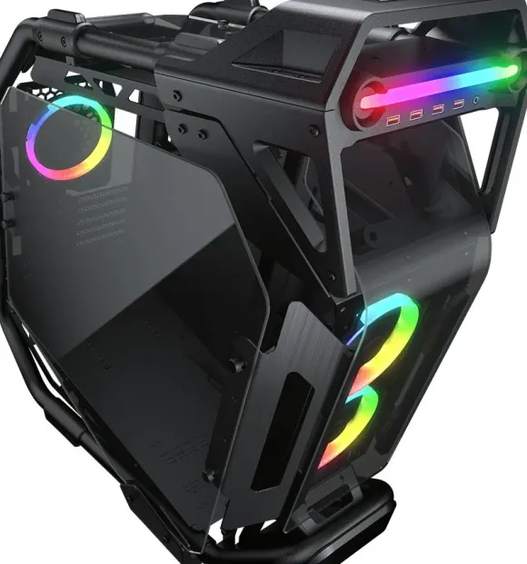COUGAR CRATUS PC Case, Mid Tower, Black