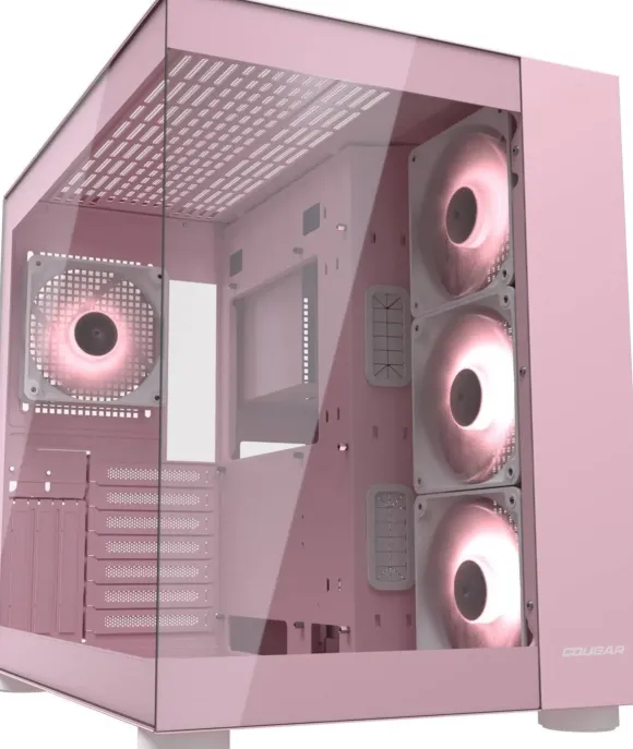 COUGAR Gehäuse Midi-Tower, FV150 ARGB, Pink