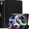 CZARNE ETUI IPAD 2020 10.9 CALA Z KLAPKĄ MIEJSCE NA RYSIK