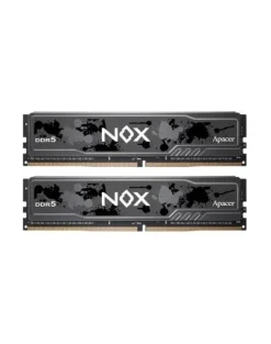 DDR5 Apacer NOX 32GB 2x16GB 5200MHz CL40 1,25V Black AH5U32G52C522MBAA-2