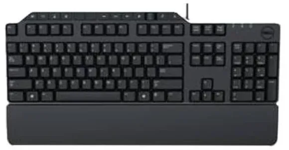 Dell KB 813 z czytnikiem SmartCard czarna (580-18365)