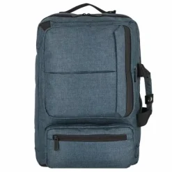 Dermata Plecak 48 cm Komora na laptopa petrol
