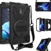 D-Pro 360 Armor etui pancerne z uchwytem na rękę i paskiem na ramię do Samsung Galaxy Tab Active 3  (SM-T570/T575/T577)