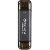 Dysk SSD Transcend ESD310C 2TB USB Type-A/USB Type-C 3D NAND (TS2TESD310C) Zewnętrzny