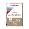 Dysk Toshiba N300 HDWG780EZSTA 8TB 3,5'' 7200 512MB SATA III NAS RETAIL HDWG780EZSTA