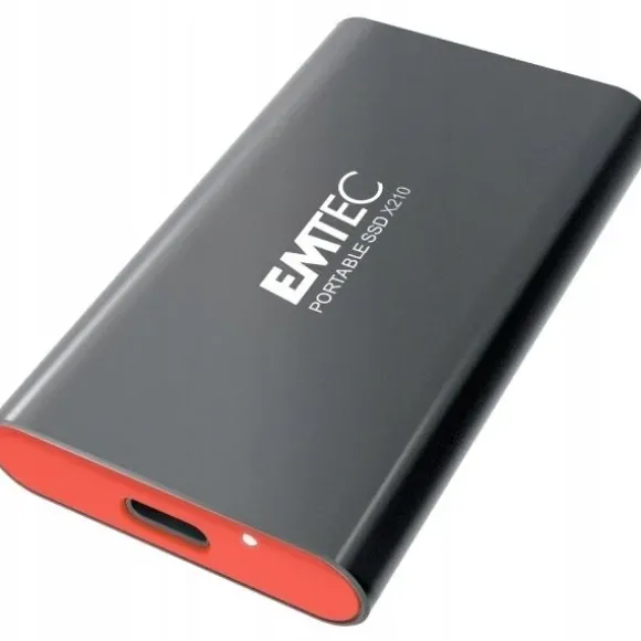 Emtec X210 Elite Portable 1TB USB 3.2 Gen 2 Czarny ECSSD1TX210