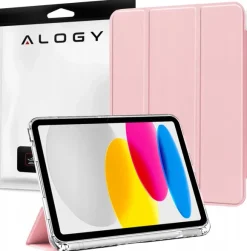 Etui do Apple iPad 11gen. 11" 2025 / 10gen. 10.9" 2022 Ochronne Hybrydowe z Miejscem na Rysik, Składana Okładka, Funkcja Podstaw