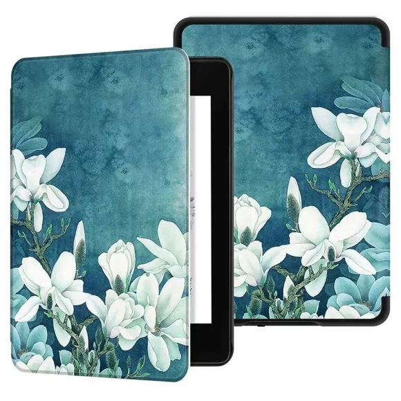 Etui graficzne Smart Case do Kindle Paperwhite 1/ 2/ 3 (Orchid)