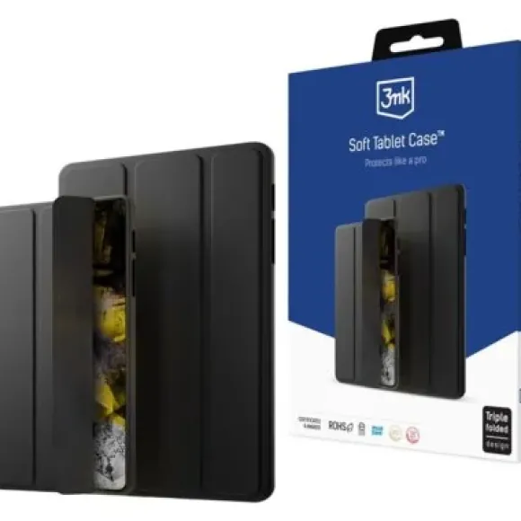 Etui na Galaxy Tab A11+ 3MK Soft Tablet Case Czarny