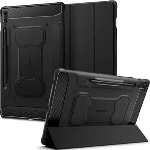 Etui na Galaxy Tab S9 FE+ Plus 12.4 X610/X616B SPIGEN Rugged Armor Pro Czarny