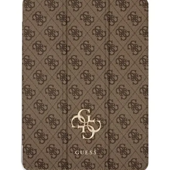 Etui na iPad Air GUESS Magnetic 4G Big Logo Brązowy
