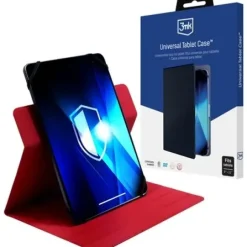 Etui na tablet 3MK Universal Tablet Case 9-11 cali Czerwony