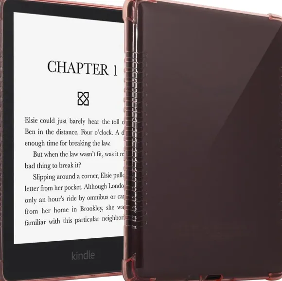 ETUI RÓŻOWE SILIKON DO CZYTNIKA KSIĄŻEK KINDLE PAPERWHITE 11-GEN 6.8" 2021