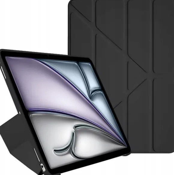 Etui Trifold Case iPad Air 11 6 GEN M2 2024 / 7 GEN M3 2025 - Black