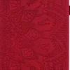 ETUI ZAMYKANE SAMSUNG GALAXY TAB S8 2022/ TAB S7 2020 CZERWONA MANDALA