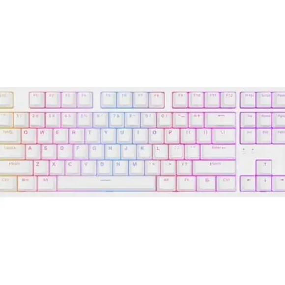 Genesis Thor 404 TKL Gateron Yellow PRO biała