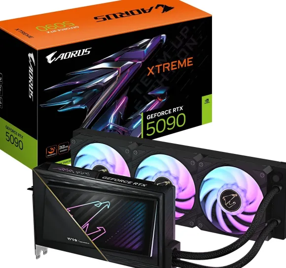 Gigabyte AORUS GeForce RTX 5090 Xtreme Waterforce 32GB GDDR7 GV-N5090AORUSX W-32GD