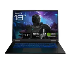 Gigabyte Gaming A18 3VHK3EEC93SD 18" 165Hz R7 260 16GB RAM 512GB Dysk SSD RTX5060 DLSS4 Czarny Funkcje AI