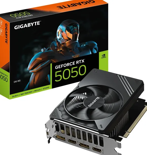 GIGABYTE GeForce RTX 5050 D6 8GB GDDR6 GV-N5050D6-8GD