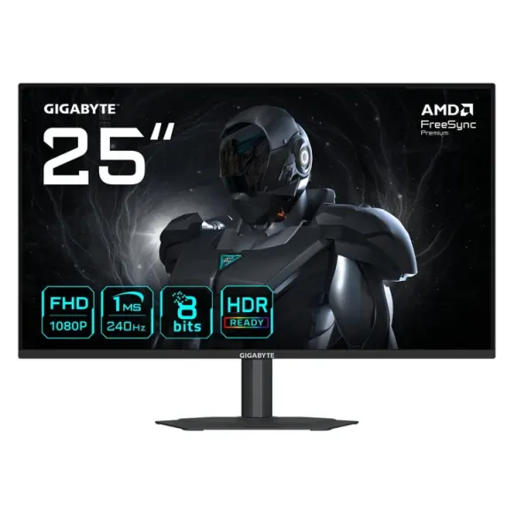 GIGABYTE G25F2A 24,5" FHD LED Czarny