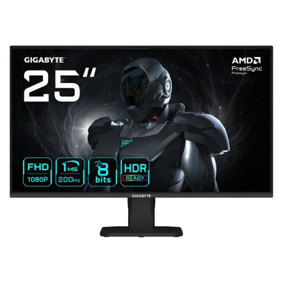 GIGABYTE GS25F2 24.5" 1920 x 1080 Full HD LED Czarny GS25F2 EK