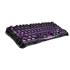 GravaStar - Mercury V75 Lite Transparent Black Wired Magnetic Keyboard GS V75 LITE_XTAL_BLK