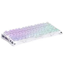 GravaStar - Mercury K1 Lite Crystal Aurora Wireless Mechanical Keyboard GS K1 LITE_XTAL_AUROA