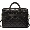Guess Quilted 4G Computer Bag - Torba na notebooka 15" / 16" (czarny)