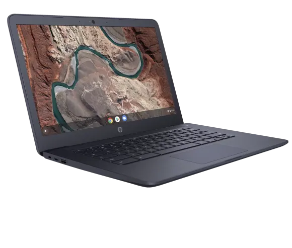 HP ChromeBook 14-db0000na / 5SX33EA / AMD A4 / 4GB / eMMC 32GB / AMD Radeon / HD / Chrome OS / Niebieski 5SX33EA-4GB_32SSD